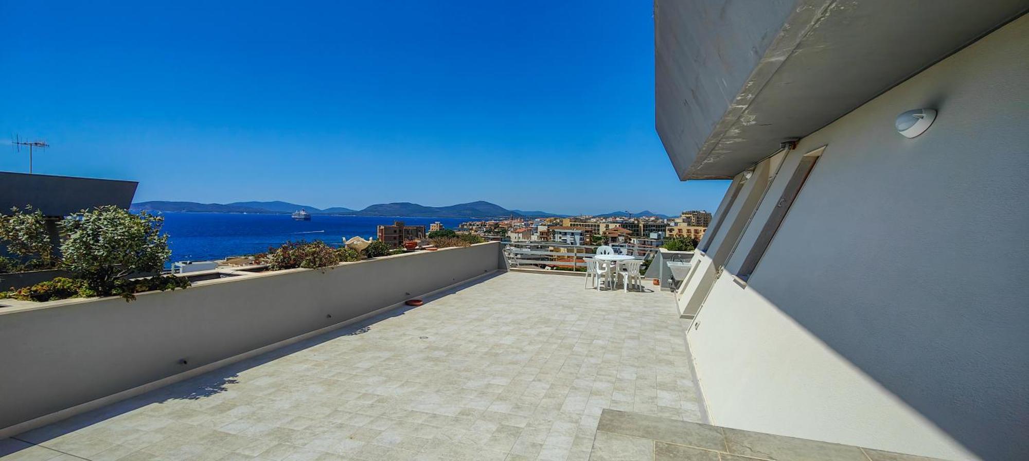 Lucy Penthouse Apartman Alghero Kültér fotó